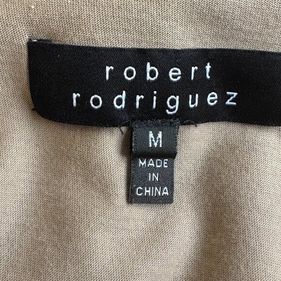 Robert Rodriguez Tank Top Ostrich Plume Detail Black Lace Overlay Goth Size Med - Picture 6 of 9